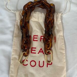 Clare V Tortoise Shortie Strap